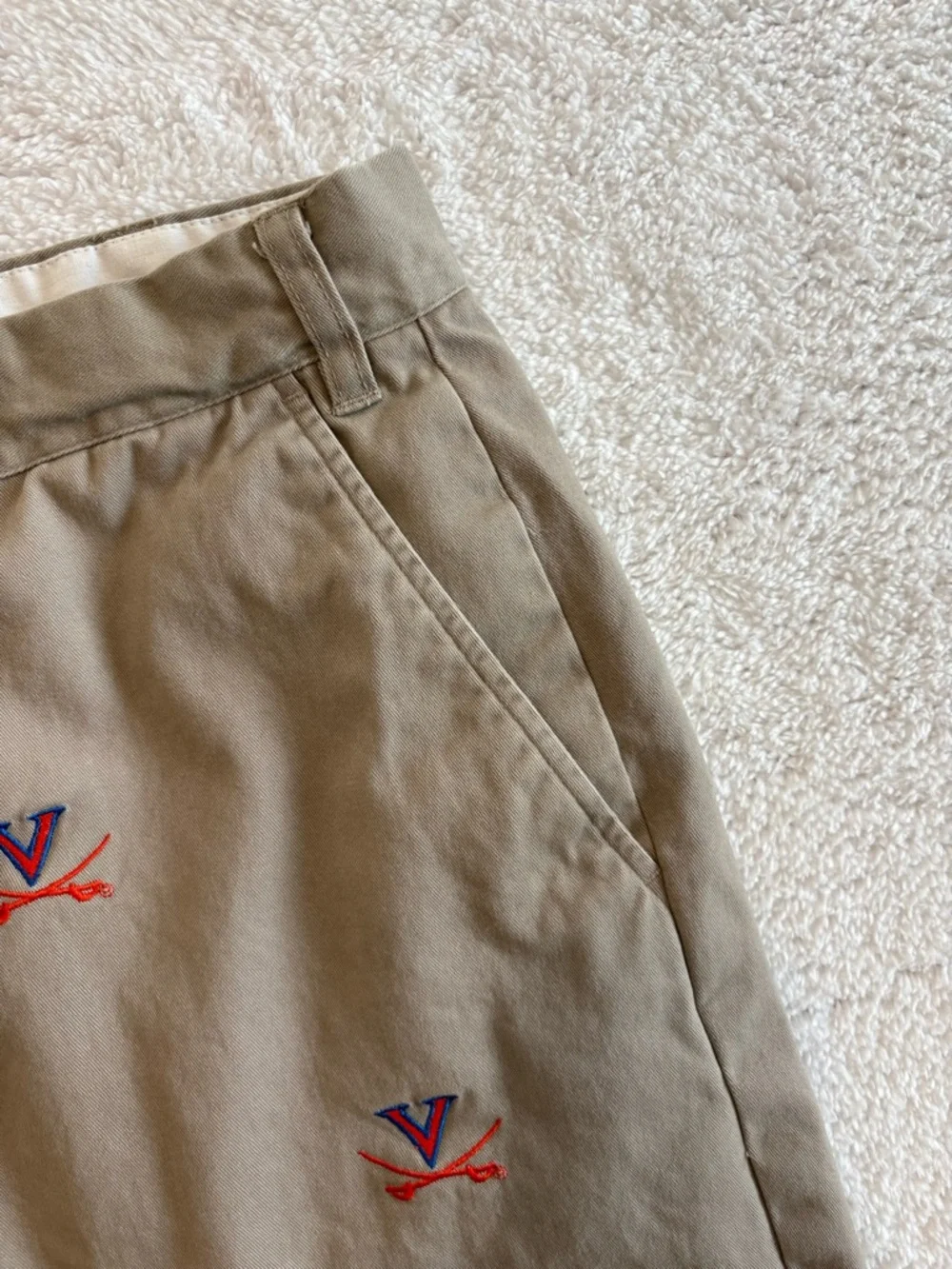 Pennington & Bailes Virginia Cavaliers Gameday Embroidered Stadium Shorts Sz. 38